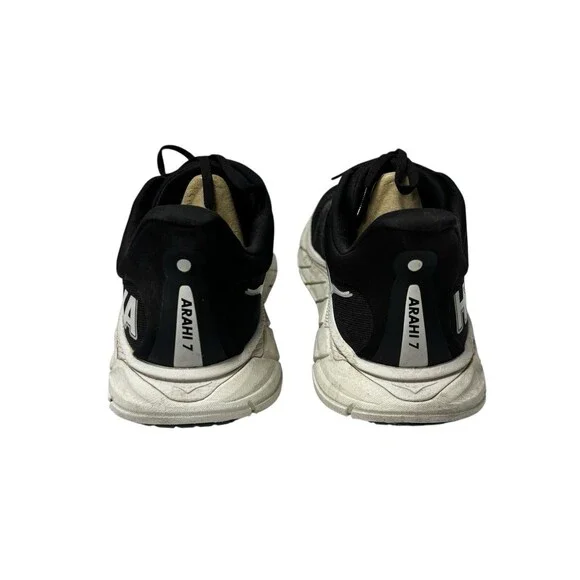 Hoka One One Men’s Size 12 Black/White Running Low Top Sneakers  athletic Shoes - Picture 6 of 11